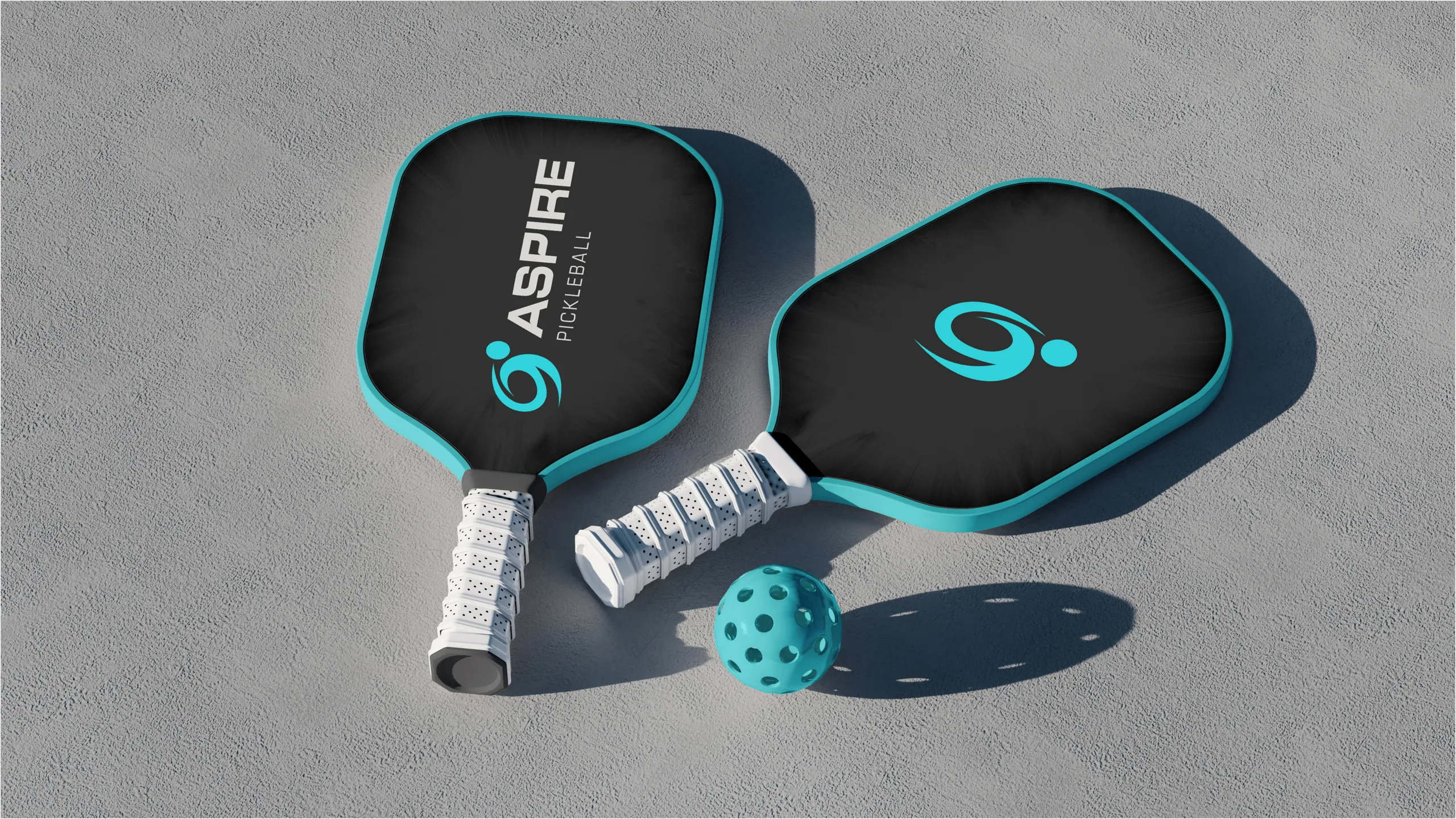 Aspire Pickleball brand identity 1
